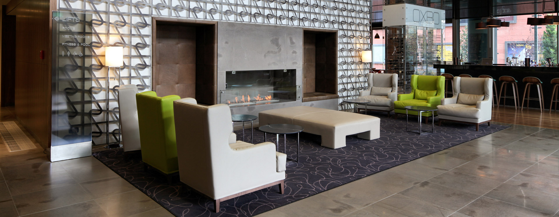 Modern Hotel Lobby